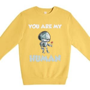 Funny Valentine's Day Gift For Her Or Him Premium Crewneck Sweatshirt