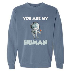 Funny Valentine's Day Gift For Her Or Him Garment-Dyed Sweatshirt