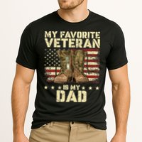 Father Veterans Day My Favorite Veteran Is My Dad Cooling Performance Crew T-Shirt