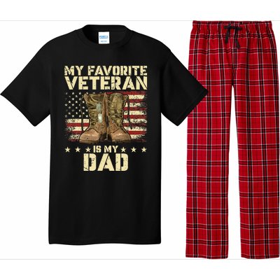 Father Veterans Day My Favorite Veteran Is My Dad Pajama Set