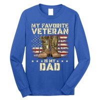 Father Veterans Day My Favorite Veteran Is My Dad Long Sleeve Shirt