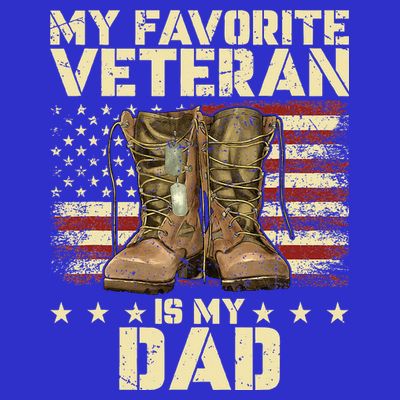 Father Veterans Day My Favorite Veteran Is My Dad T-Shirt