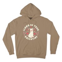 Funny Valentine's Day LLama LLama Be Your Valentine Hoodie