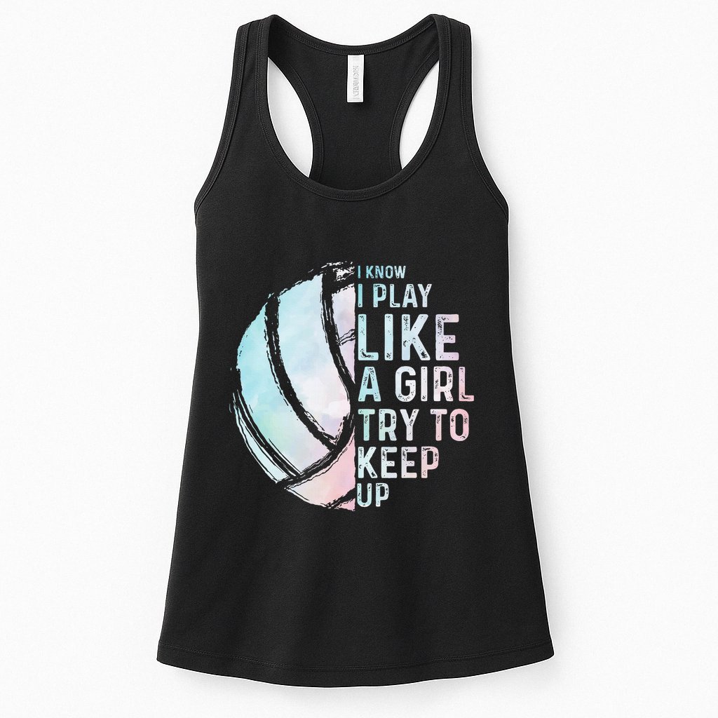 Funny Volleyball Design Women N Sports Lovers Womens Tank Top