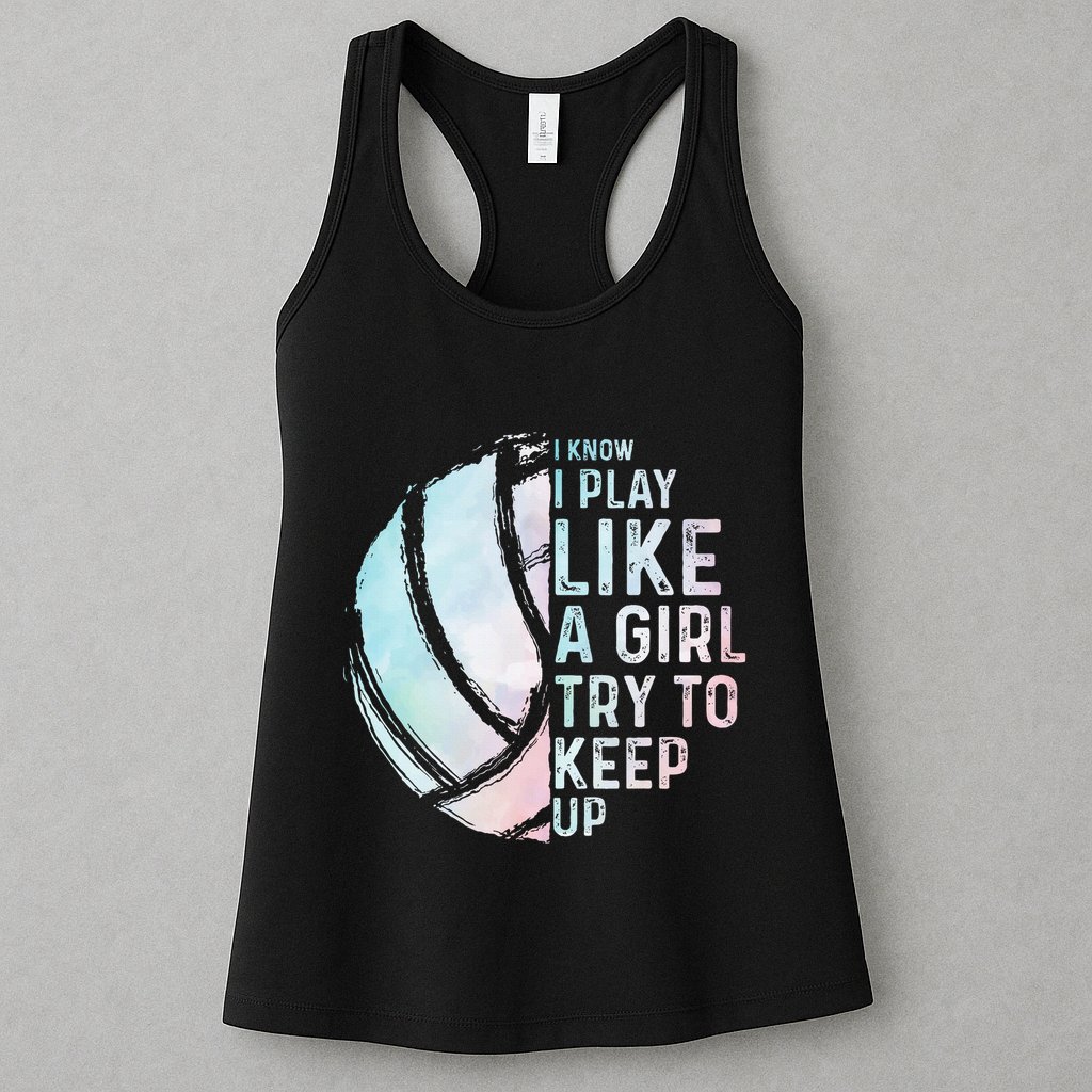 Funny Volleyball Design Women N Sports Lovers Womens Tank Top