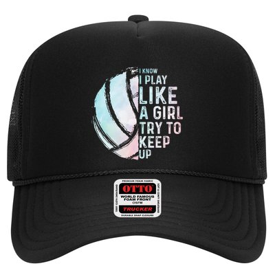 Funny Volleyball Design Women N Sports Lovers Trucker Hat