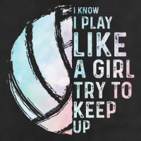 Funny Volleyball Design Women N Sports Lovers Hat