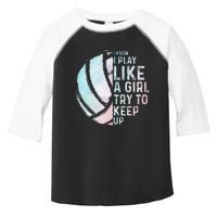 Funny Volleyball Design Women N Sports Lovers Toddler Fine Jersey T-Shirt