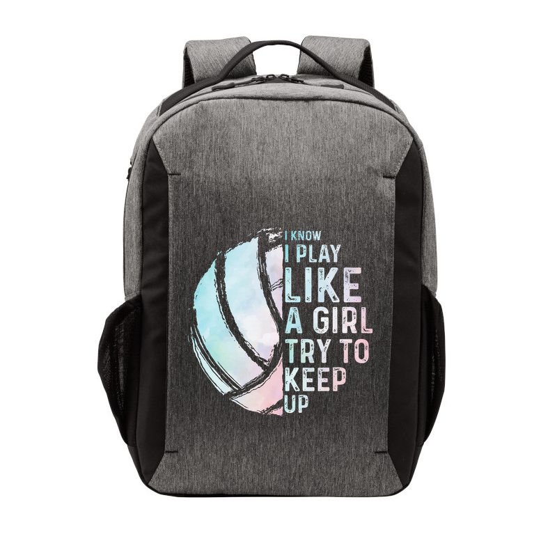 Funny Volleyball Design Women N Sports Lovers Vector Backpack