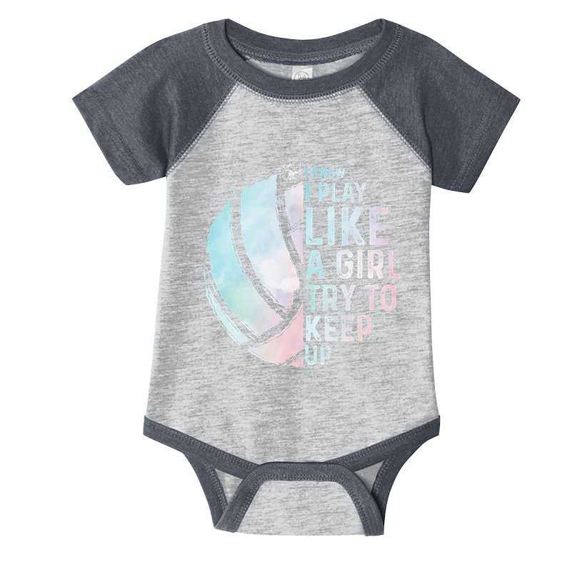 Funny Volleyball Design Women N Sports Lovers Infant Baby Jersey Bodysuit