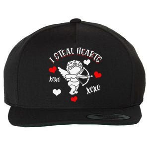 FUNNY VALENTINE'S DAYs Heartbreaker I Steal Hearts Wool Snapback Cap