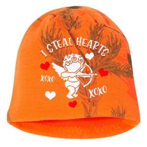 FUNNY VALENTINE'S DAYs Heartbreaker I Steal Hearts Kati - Camo Knit Beanie