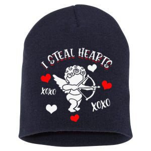 FUNNY VALENTINE'S DAYs Heartbreaker I Steal Hearts Short Acrylic Beanie