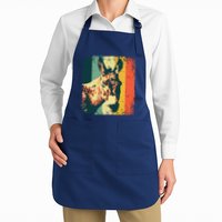 Funny Vintage Donkey Design For Safari Mule Equine Apron