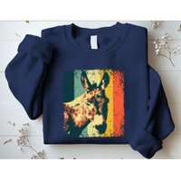 Funny Vintage Donkey Design For Safari Mule Equine Sweatshirt