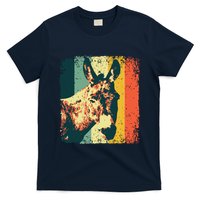 Funny Vintage Donkey Design For Safari Mule Equine T-Shirt