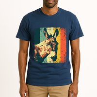 Funny Vintage Donkey Design For Safari Mule Equine Tall T-Shirt
