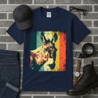 Funny Vintage Donkey Design For Safari Mule Equine Tall T-Shirt