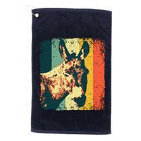 Funny Vintage Donkey Design For Safari Mule Equine Golf Towel