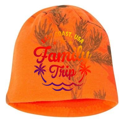 Family Vacation East Coast Funny Gift Kati - Camo Knit Beanie