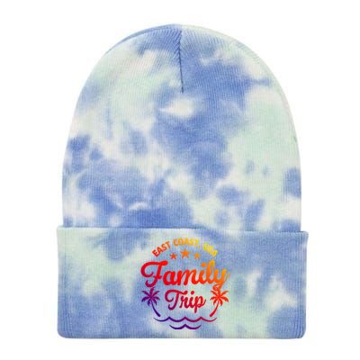 Family Vacation East Coast Funny Gift Tie Dye 12in Knit Beanie