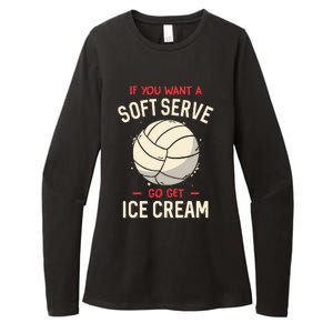 Funny Volleyball Evolution Players Womens CVC Long Sleeve Shirt