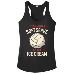 Funny Volleyball Evolution Players Ladies PosiCharge Competitor Racerback Tank