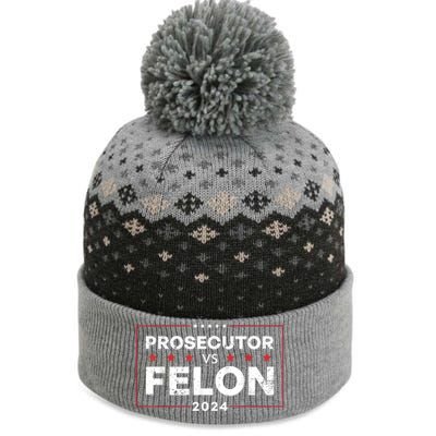 Funny Voting Election 2024 The Baniff Cuffed Pom Beanie