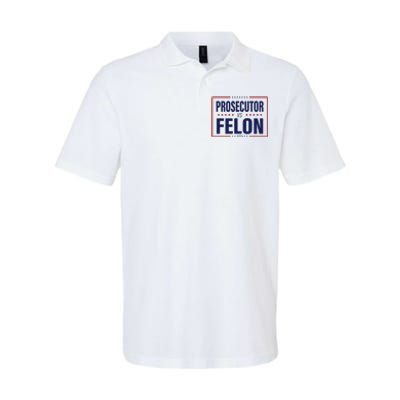 Funny Voting Election 2024 Usa The Prosecutor Vs The Felon Softstyle Adult Sport Polo