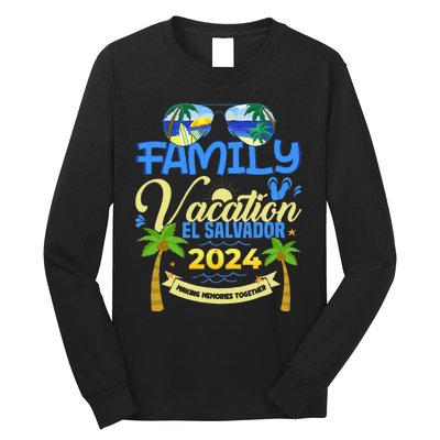 Family Vacation El Salvador 2024 Cruise Summer Long Sleeve Shirt