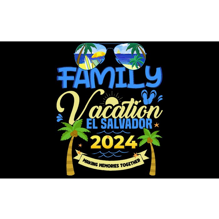 Family Vacation El Salvador 2024 Cruise Summer Bumper Sticker