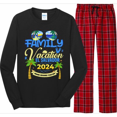 Family Vacation El Salvador 2024 Cruise Summer Long Sleeve Pajama Set