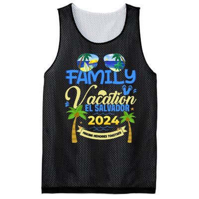 Family Vacation El Salvador 2024 Cruise Summer Mesh Reversible Basketball Jersey Tank