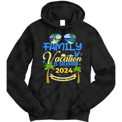 Family Vacation El Salvador 2024 Cruise Summer Tie Dye Hoodie