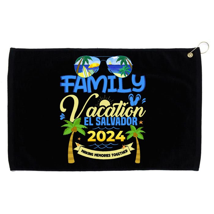 Family Vacation El Salvador 2024 Cruise Summer Grommeted Golf Towel