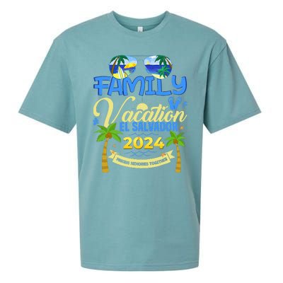 Family Vacation El Salvador 2024 Cruise Summer Sueded Cloud Jersey T-Shirt