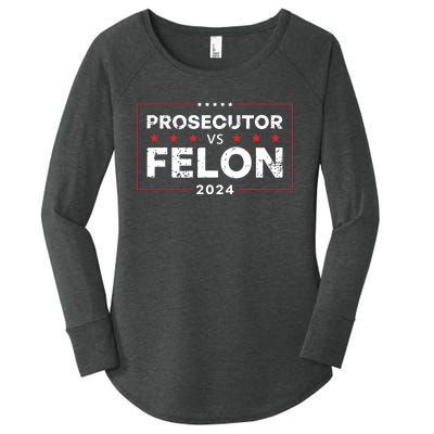 Funny Voting Election 2024 Women's Perfect Tri Tunic Long Sleeve Shirt