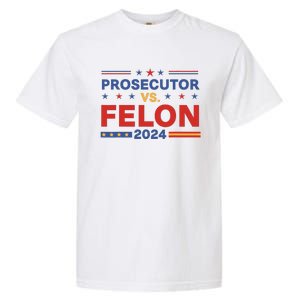 Funny Voting Election 2024 Prosecutor Vs Felon Garment-Dyed Heavyweight T-Shirt