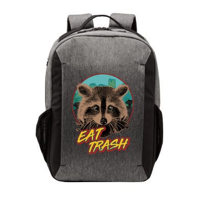 Funny Vintage Eat Trash Raccoon Vector Backpack