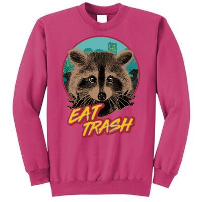 Funny Vintage Eat Trash Raccoon Sweatshirt