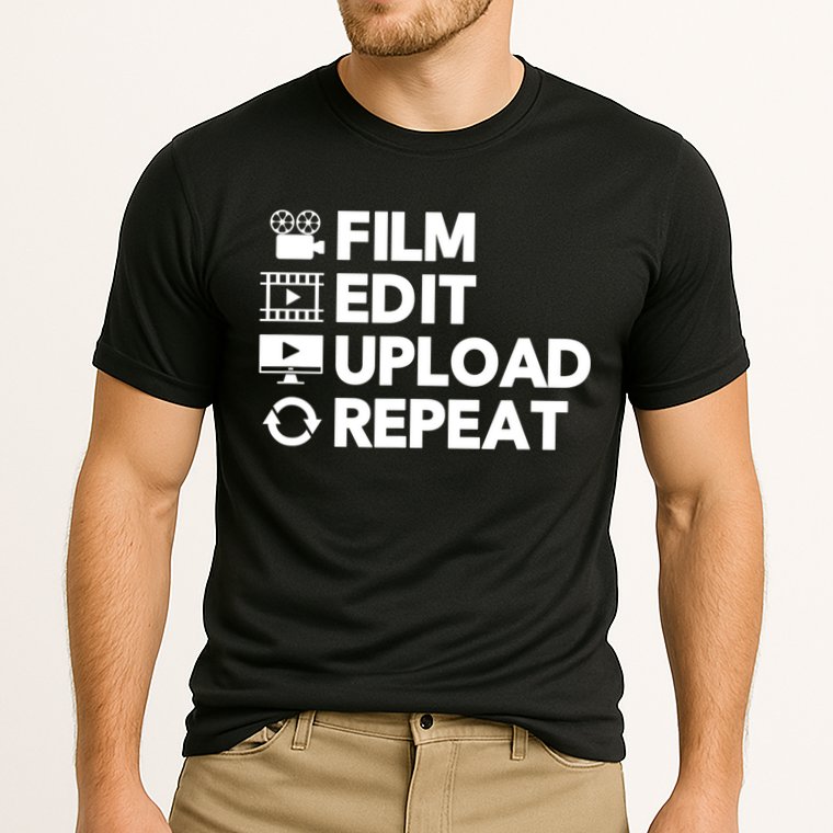 Funny Video Editing Gift Film Making Gift For Video Editor Cooling Performance Crew T-Shirt