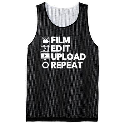 Funny Video Editing Gift Film Making Gift For Video Editor Mesh Reversible Basketball Jersey Tank