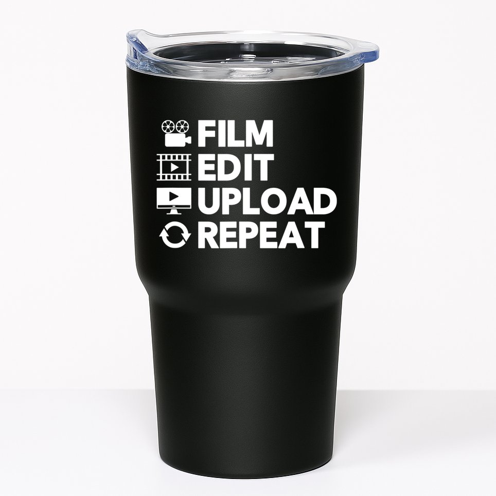 Funny Video Editing Gift Film Making Gift For Video Editor Tumbler