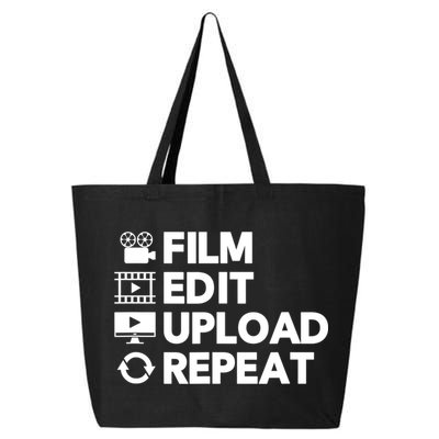 Funny Video Editing Gift Film Making Gift For Video Editor 25L Jumbo Tote