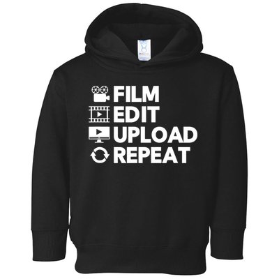 Funny Video Editing Gift Film Making Gift For Video Editor Toddler Hoodie