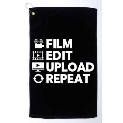 Funny Video Editing Gift Film Making Gift For Video Editor Golf Towel