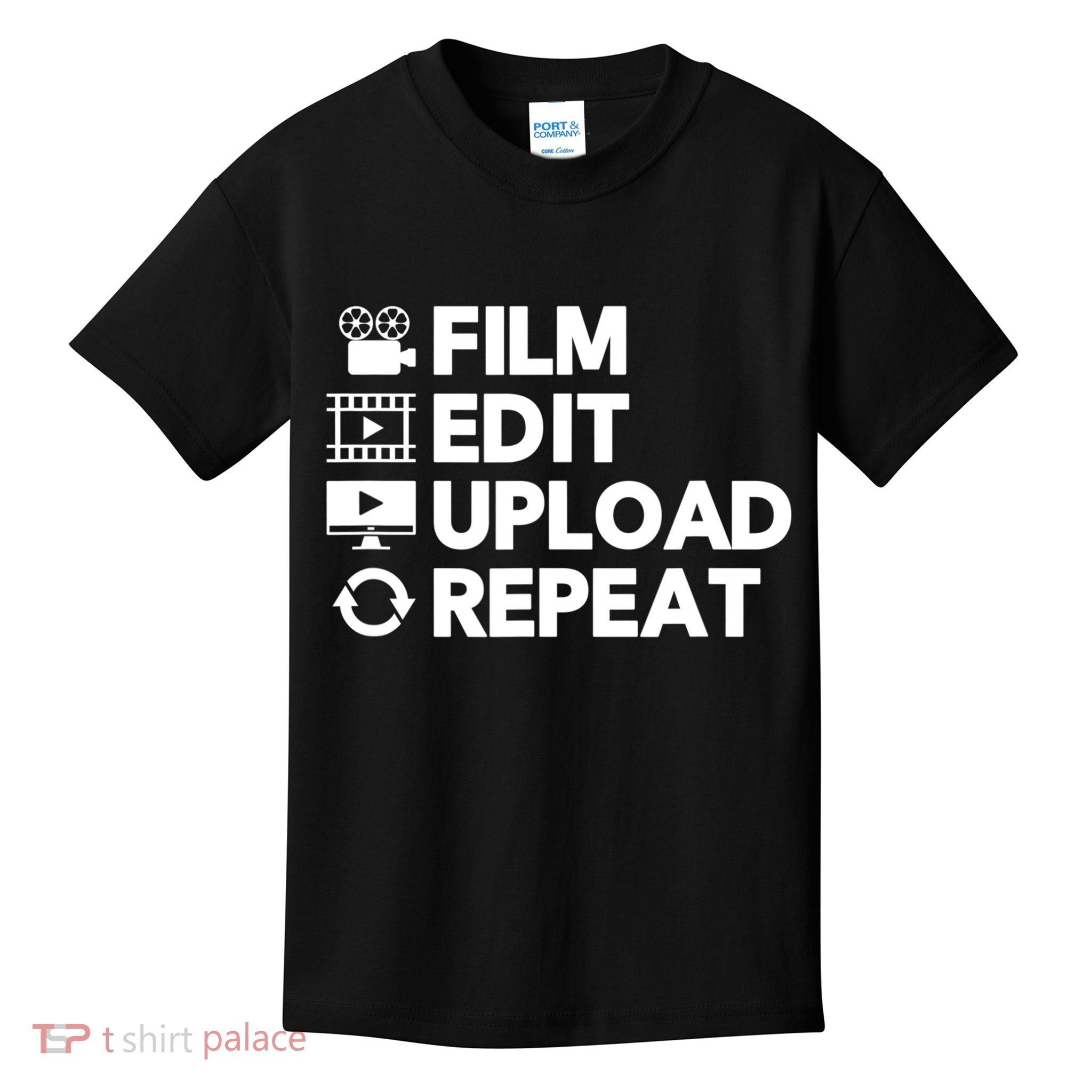 Funny Video Editing Gift Film Making Gift For Video Editor Kids T-Shirt