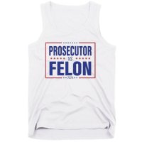 Funny Voting Election 2024 Usa The Prosecutor Vs The Felon Tank Top