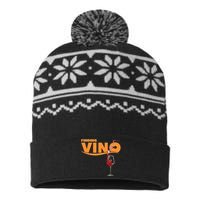 Finding Vino For Wine Lovers USA-Made Snowflake Beanie