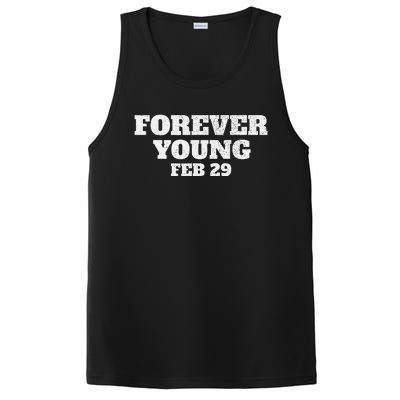 Funny Vintage Forever Young February 29th Leap Year 2024 PosiCharge Competitor Tank